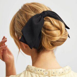 Kitsch Black Bow Hair Clip (NWT)